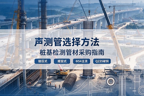 道孚声测管选型标准